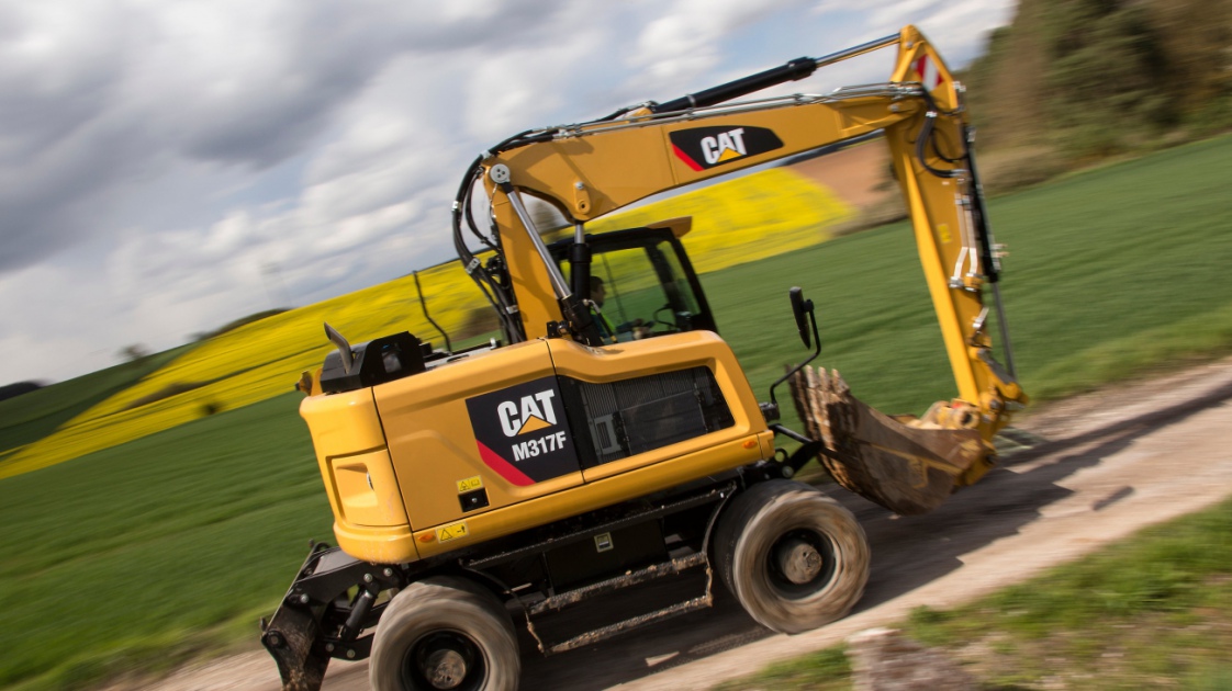 Экскаваторы с малым радиусом вращения Caterpillar