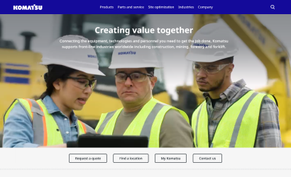 достойный представитель Komatsu в России