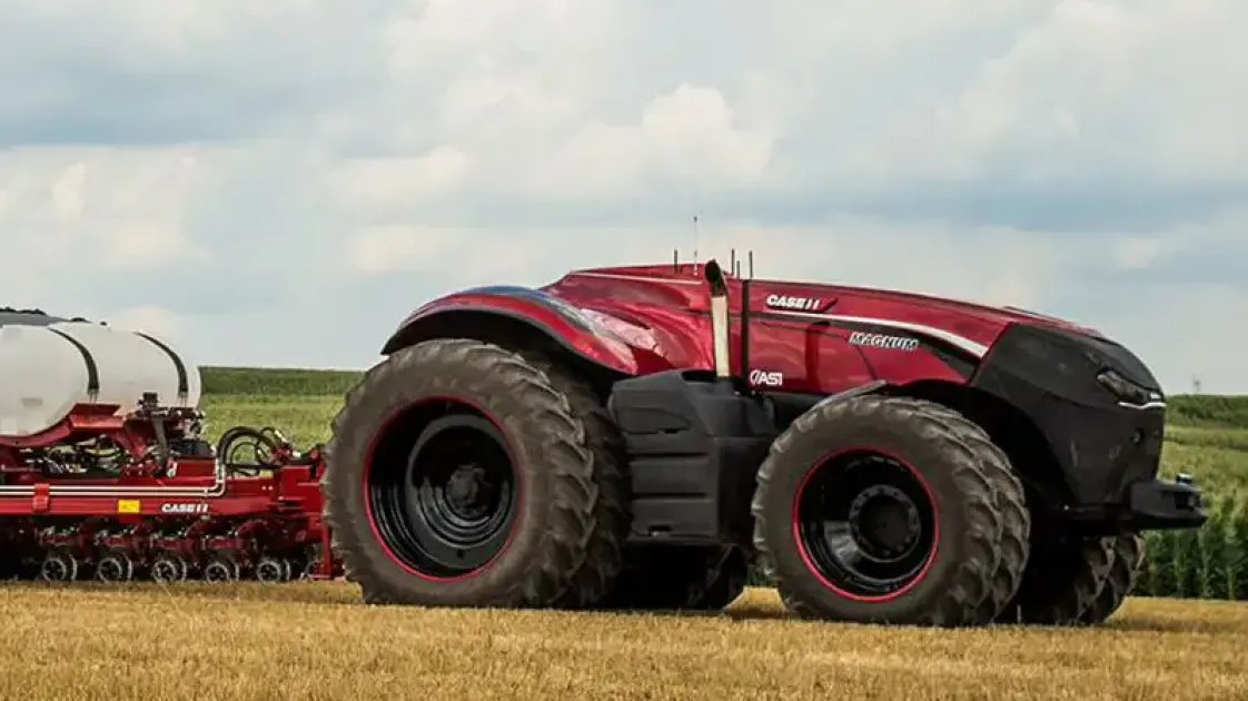 Трактор Case IH Autonomous Concept Vehicle с автопилотом